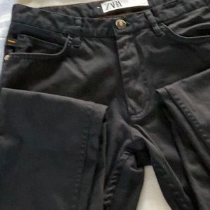 Zara Men Pants Black Skinny Fit Size 29